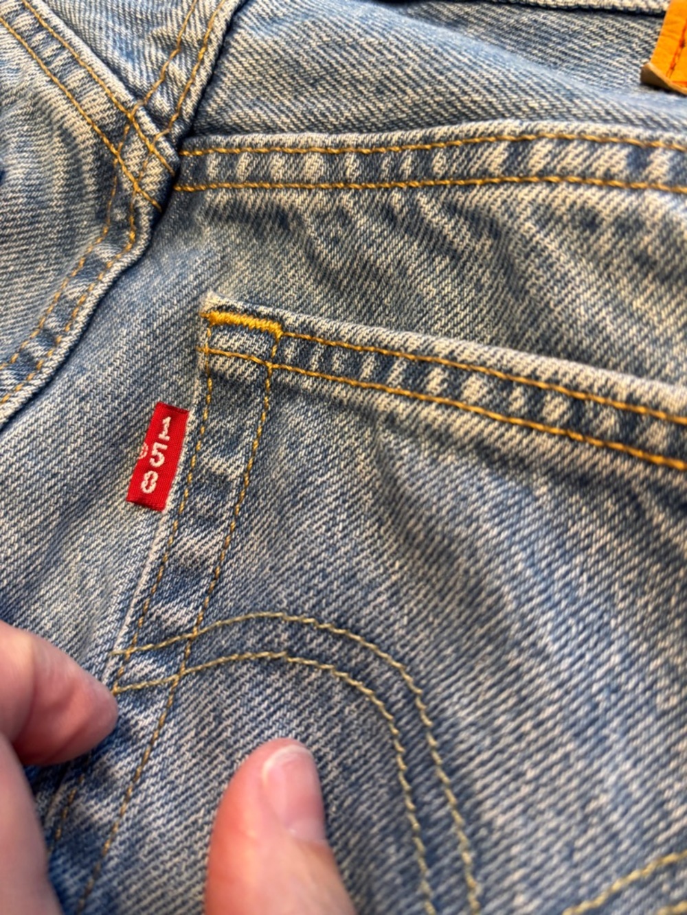 Levi’s 501 150th Anniversary Heart Patch Jeans - Size 24 x 30 - Picture 6 of 11